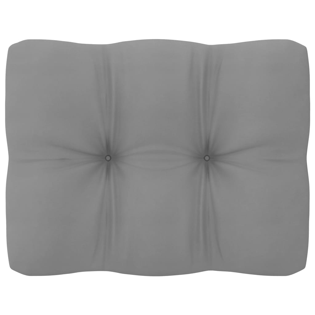 vidaXL 3-Sitzer-Gartensofa mit Kissen Kiefer Massivholz