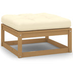 vidaXL 6-tlg Garten-Lounge-Set mit Kissen Honigbraun Massivholz Kiefer