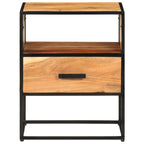 vidaXL Nachttisch 40x30x50 cm Massivholz Akazie