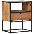 vidaXL Nachttisch 40x30x50 cm Massivholz Akazie