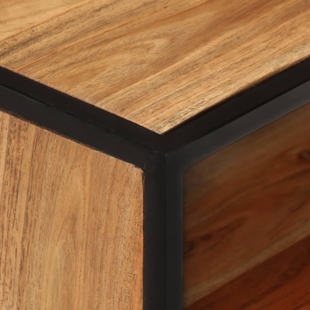 vidaXL Nachttisch 40x30x50 cm Massivholz Akazie
