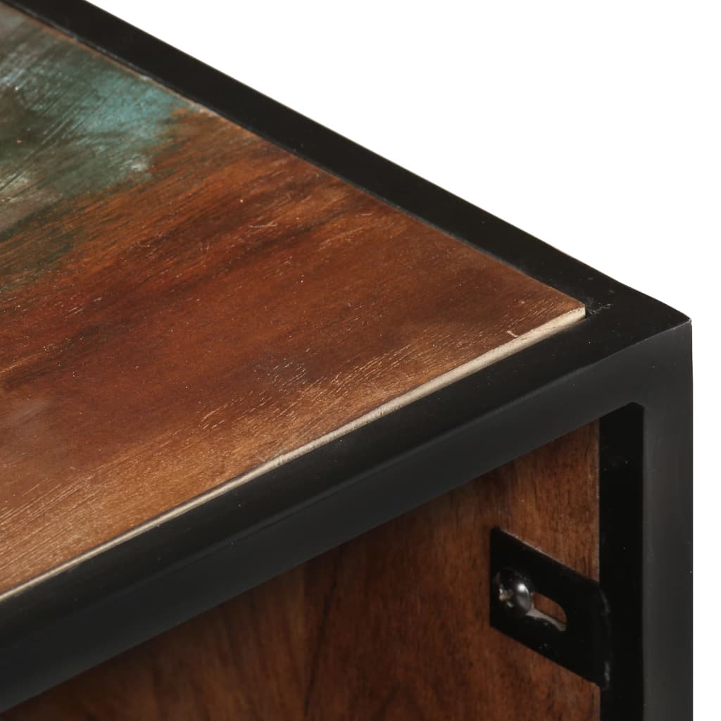vidaXL Nachttisch 40x30x50 cm Altholz Massiv