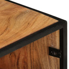 vidaXL TV-Schrank 110x30x45 cm Massivholz Akazie