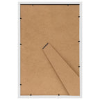 vidaXL Bilderrahmen Collage 5 Stk. für Tisch Weiß 21x29,7 cm MDF