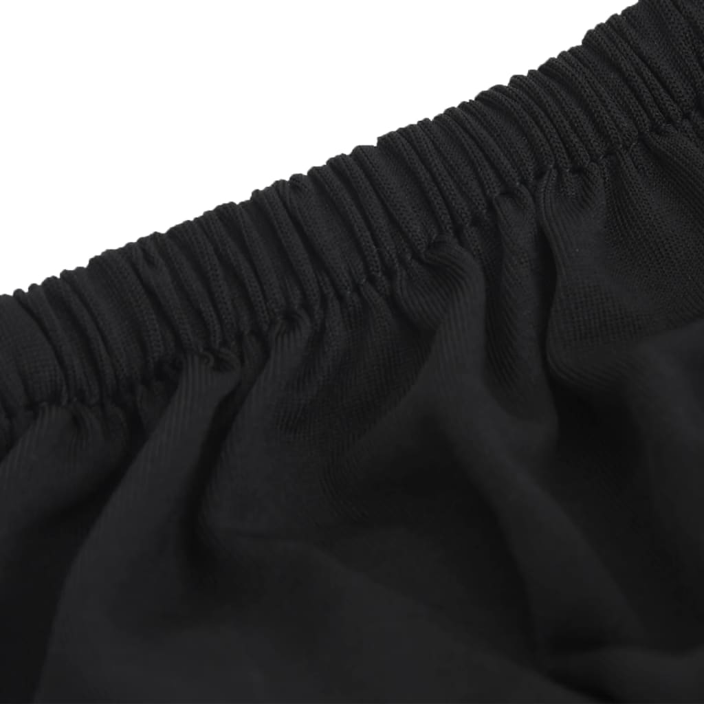 vidaXL Stretch-Sofahusse Schwarz Polyester-Jersey