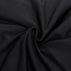 vidaXL Stretch Sofahusse 4-Sitzer Schwarz Polyester-Jersey