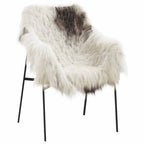 vidaXL Schafpelz Mischfarbe (60-70)x(90-100) cm