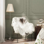 vidaXL Schafpelz Mischfarbe (60-70)x(90-100) cm