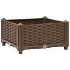 vidaXL Hochbeet 40x40x23 cm Polypropylen