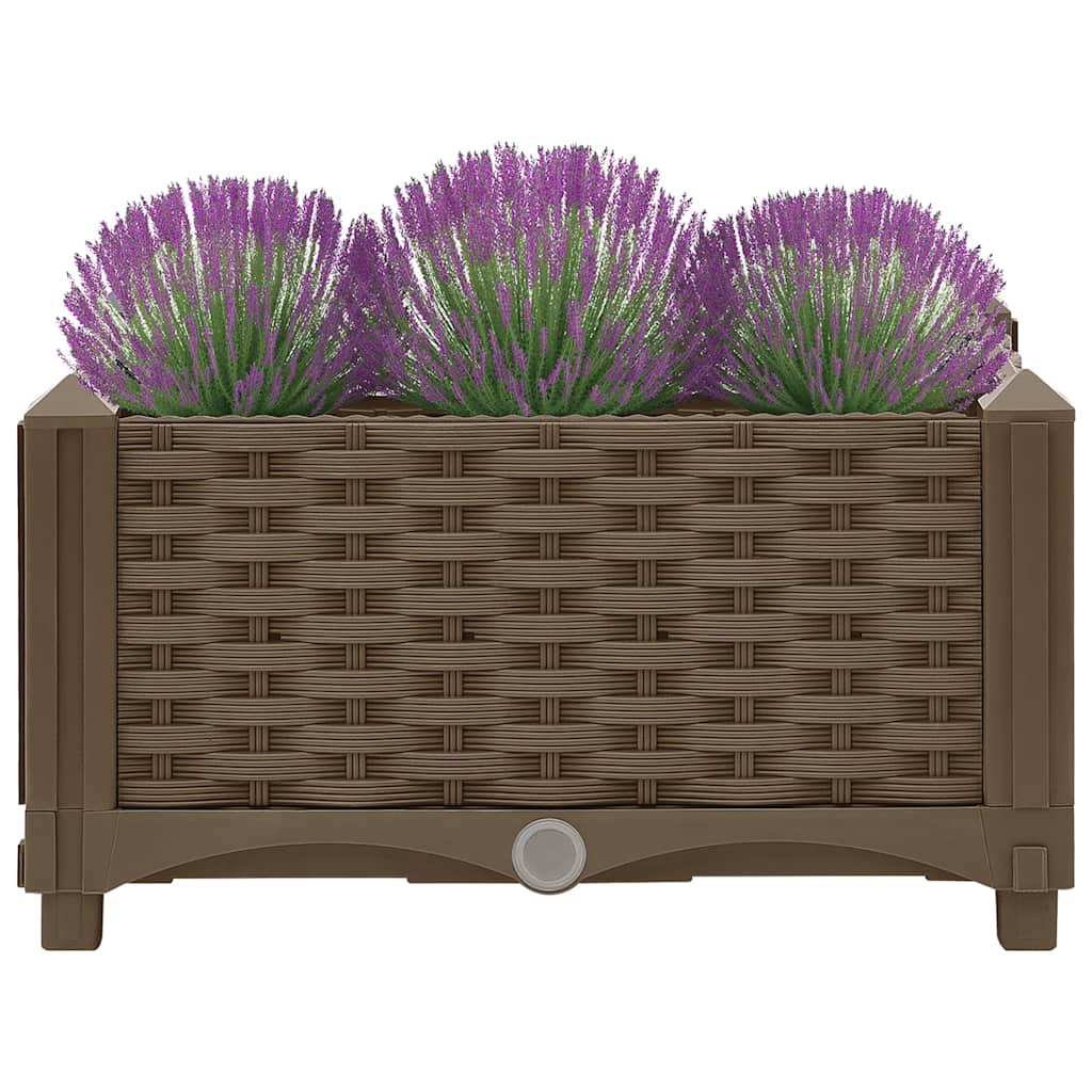 vidaXL Hochbeet 40x40x23 cm Polypropylen