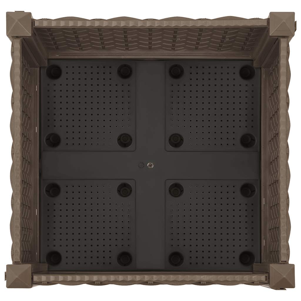 vidaXL Hochbeet 40x40x23 cm Polypropylen