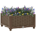 vidaXL Hochbeet 40x40x23 cm Polypropylen