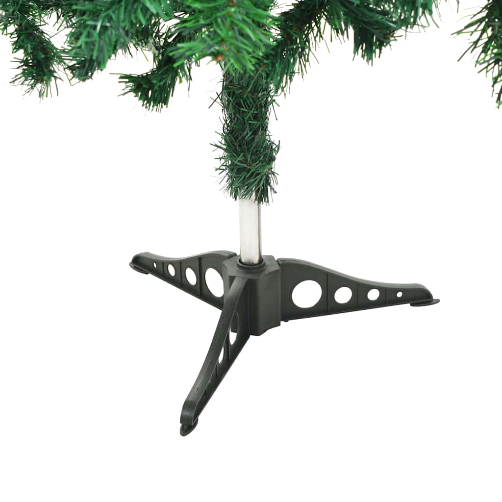 vidaXL Künstlicher Weihnachtsbaum Beleuchtung Kugeln 180cm 564 Zweige