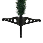 vidaXL Künstlicher Weihnachtsbaum mit Beleuchtung Kugeln Zapfen 150 cm