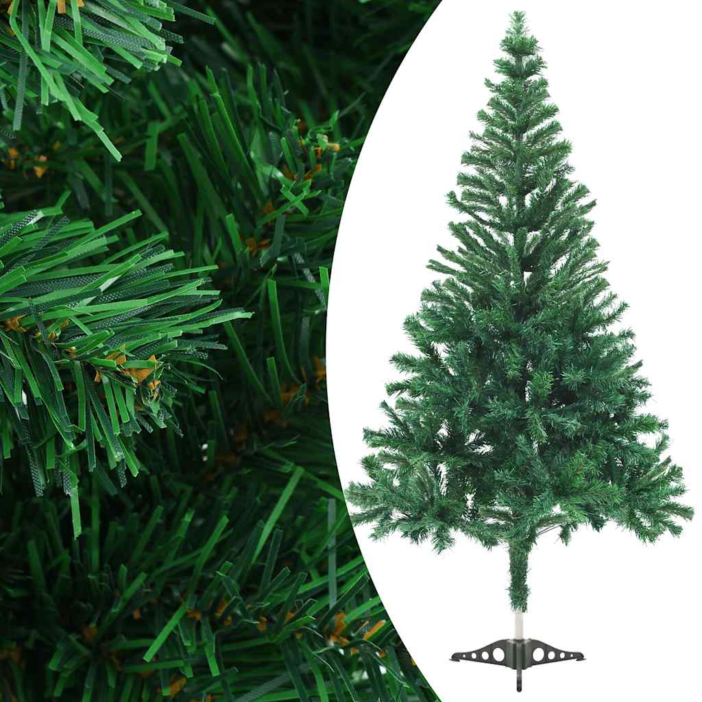 vidaXL Künstlicher Weihnachtsbaum Beleuchtung Kugeln 120cm 230 Zweige
