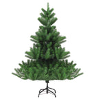 vidaXL Künstlicher Weihnachtsbaum Nordmann LED & Kugeln Grün 150 cm
