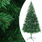 vidaXL Künstlicher Weihnachtsbaum Beleuchtung Kugeln 210cm 910 Zweige