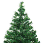 vidaXL Künstlicher Weihnachtsbaum Beleuchtung Kugeln 210cm 910 Zweige