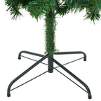vidaXL Künstlicher Weihnachtsbaum Beleuchtung Kugeln 210cm 910 Zweige