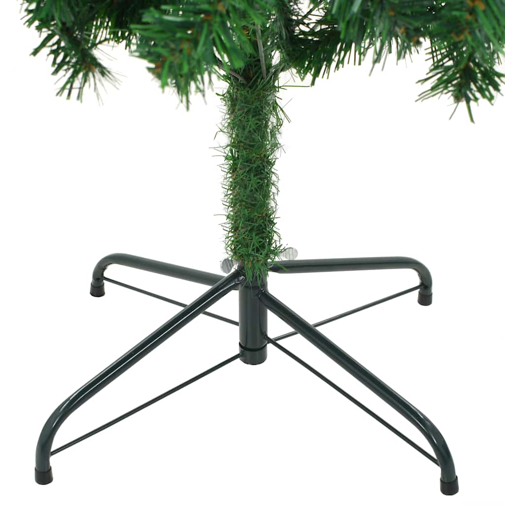 vidaXL Künstlicher Weihnachtsbaum Beleuchtung Kugeln 210cm 910 Zweige