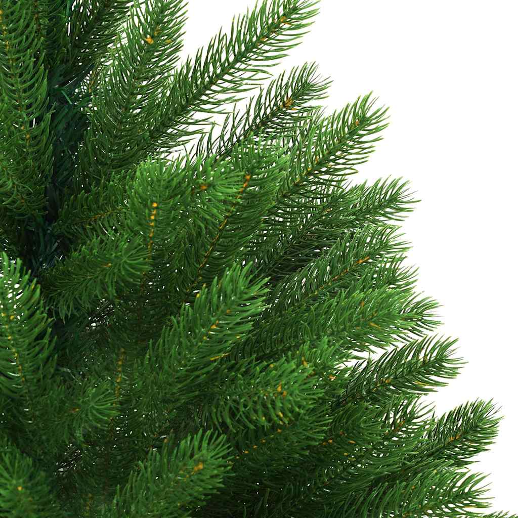 vidaXL Künstlicher Weihnachtsbaum mit Beleuchtung Kugeln 240 cm Grün