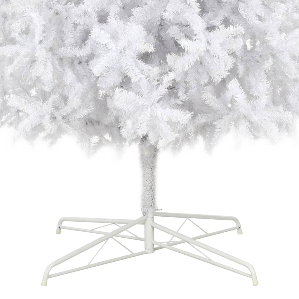 vidaXL Künstlicher Weihnachtsbaum mit Beleuchtung 400 cm Weiß