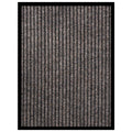 vidaXL Fußmatte Beige Gestreift 40x60 cm
