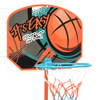 vidaXL Tragbares Basketball Spiel-Set Verstellbar 109-141 cm