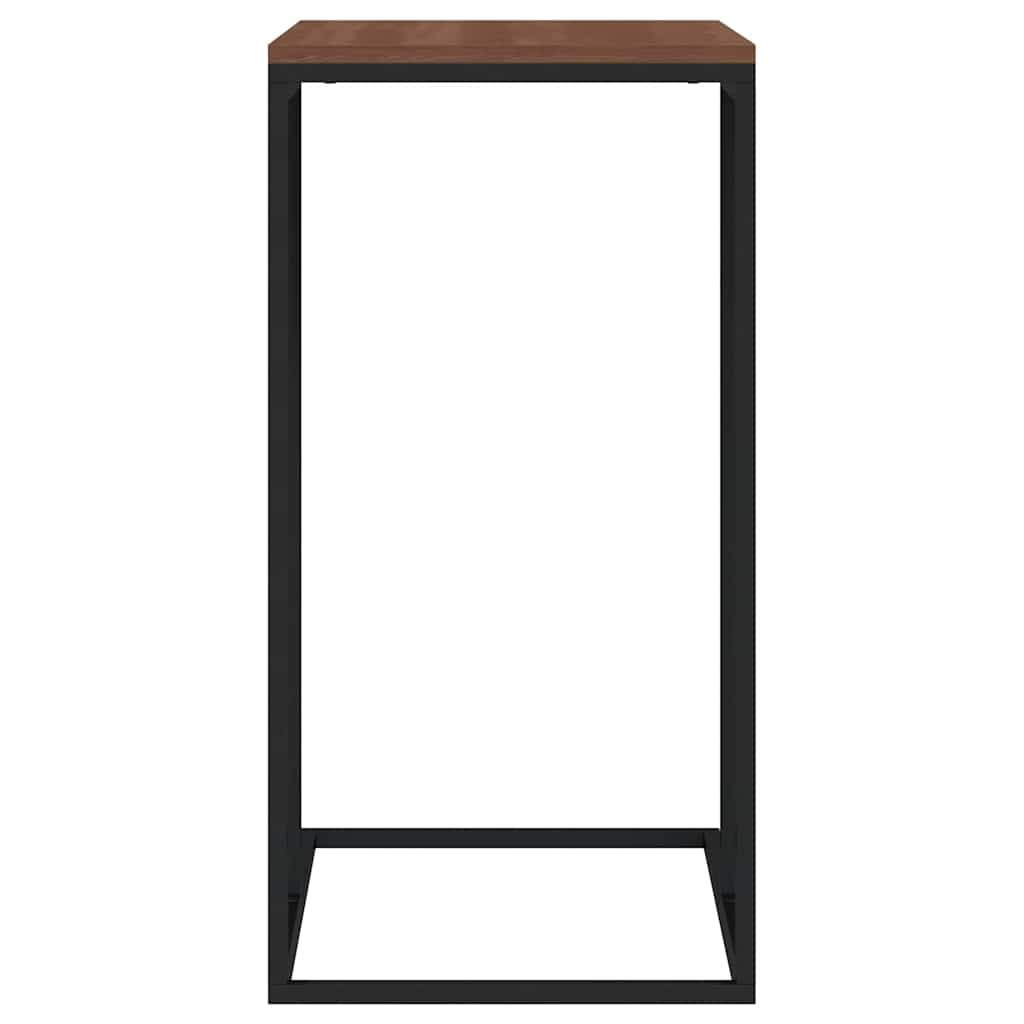 vidaXL Beistelltisch Schwarz 40x30x59 cm Holzwerkstoff