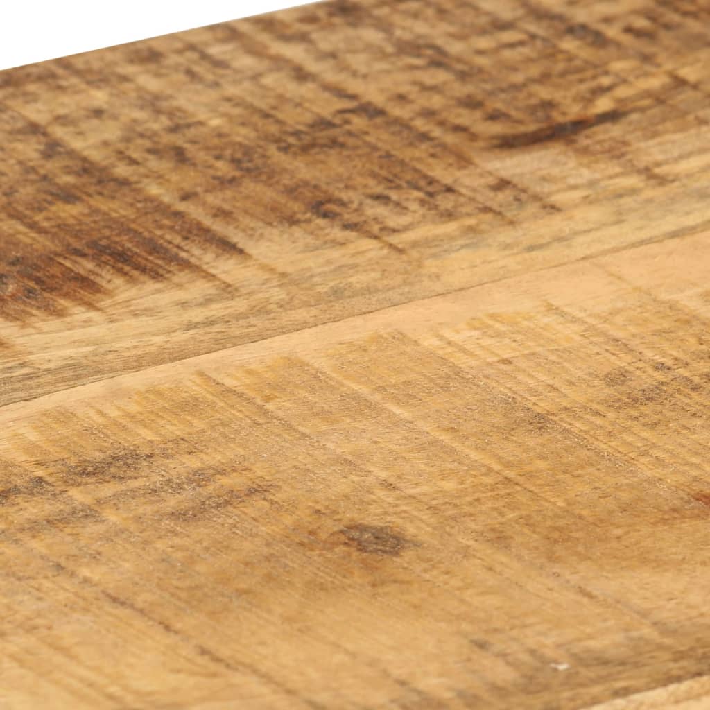 vidaXL Sideboard 110x30x74 cm Raues Mangoholz