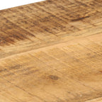 vidaXL Sideboard 110x30x74 cm Raues Mangoholz