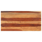 vidaXL Tischplatte 120x60x(2,5-2,7) cm Massivholz Palisander