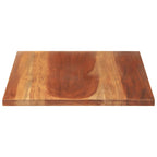 vidaXL Tischplatte 120x60x(2,5-2,7) cm Massivholz Palisander