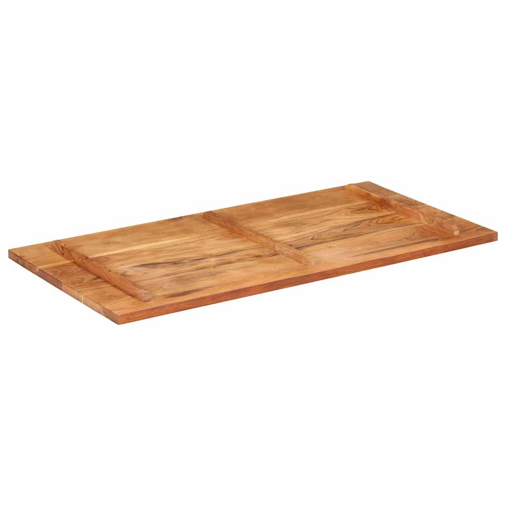 vidaXL Tischplatte 120x60x(2,5-2,7) cm Massivholz Palisander