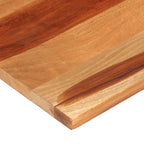 vidaXL Tischplatte 120x60x(2,5-2,7) cm Massivholz Palisander