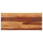 vidaXL Tischplatte 140x60x(2,5-2,7) cm Massivholz Akazie
