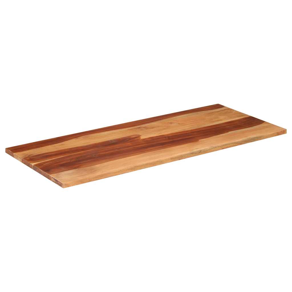 vidaXL Tischplatte 140x60x(2,5-2,7) cm Massivholz Akazie