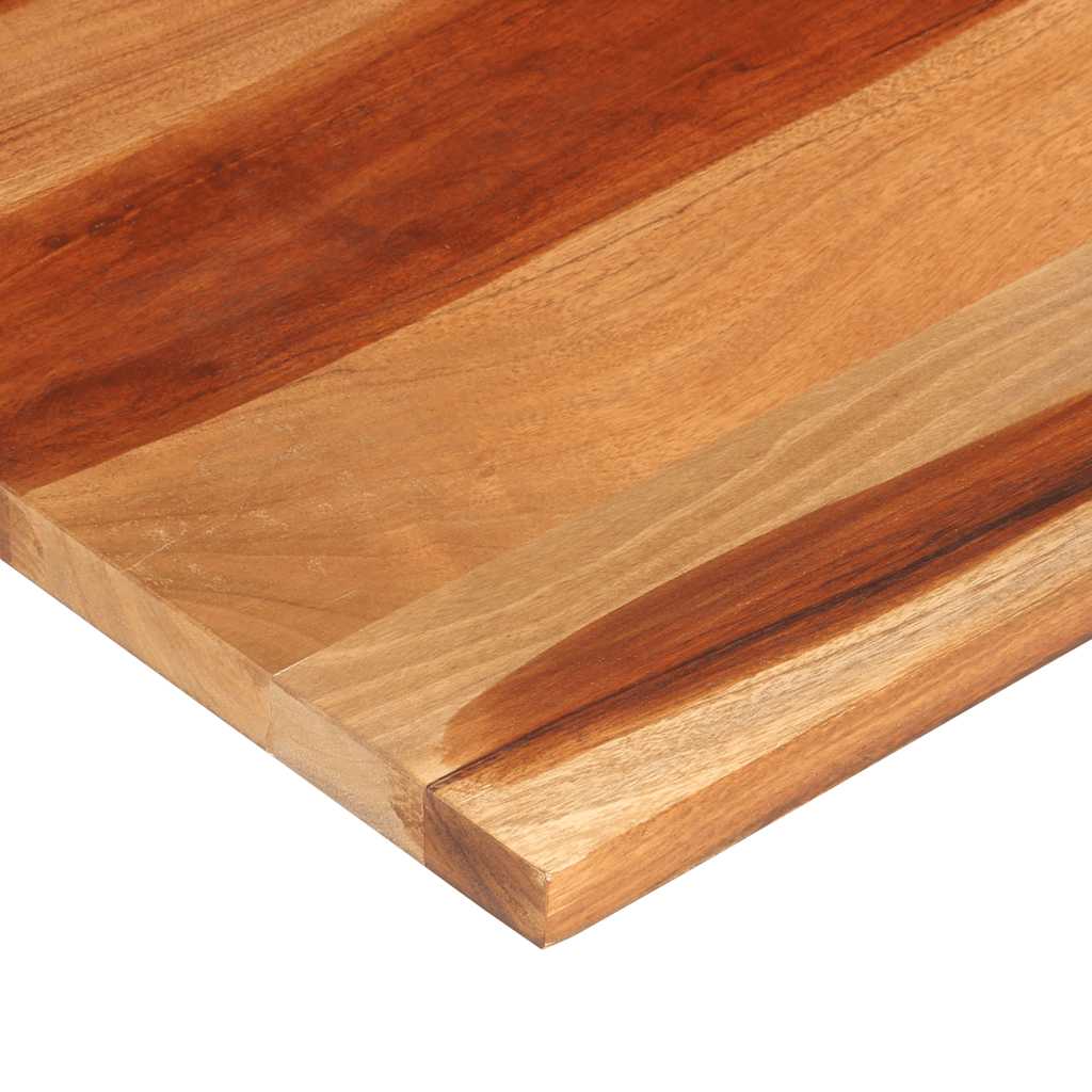vidaXL Tischplatte 140x60x(2,5-2,7) cm Massivholz Akazie