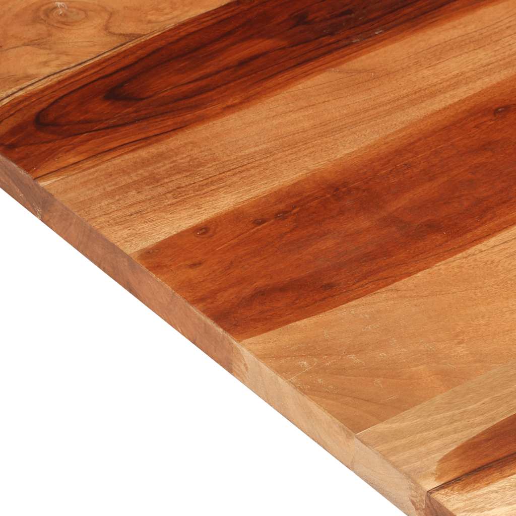 vidaXL Tischplatte 140x60x(2,5-2,7) cm Massivholz Akazie