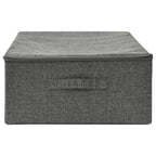 vidaXL Aufbewahrungsbox Stoff 70x40x18 cm Anthrazit
