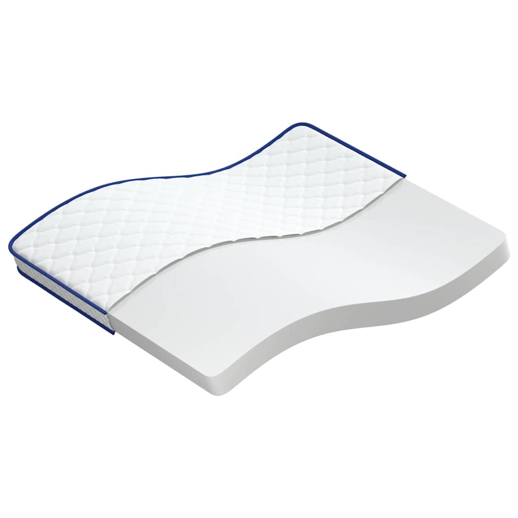 vidaXL Matratze vidaXL Matratze Weich Weiß 200 x 160 x 17 cm PU-Schaum