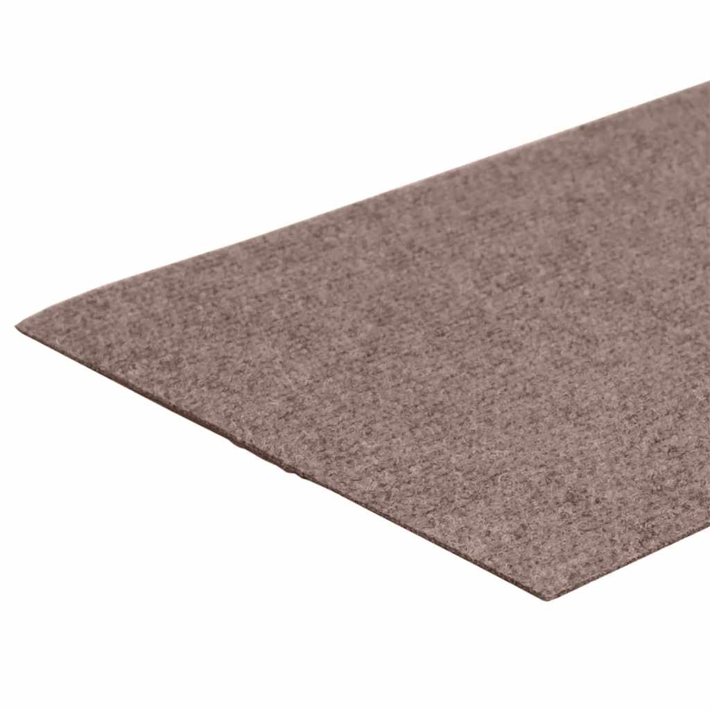 vidaXL Stufenmatten Selbstklebend 15 Stk. 60x25 cm Hellbraun Rechteckig