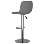 vidaXL Barhocker 2 Stk. Hellgrau Stoff