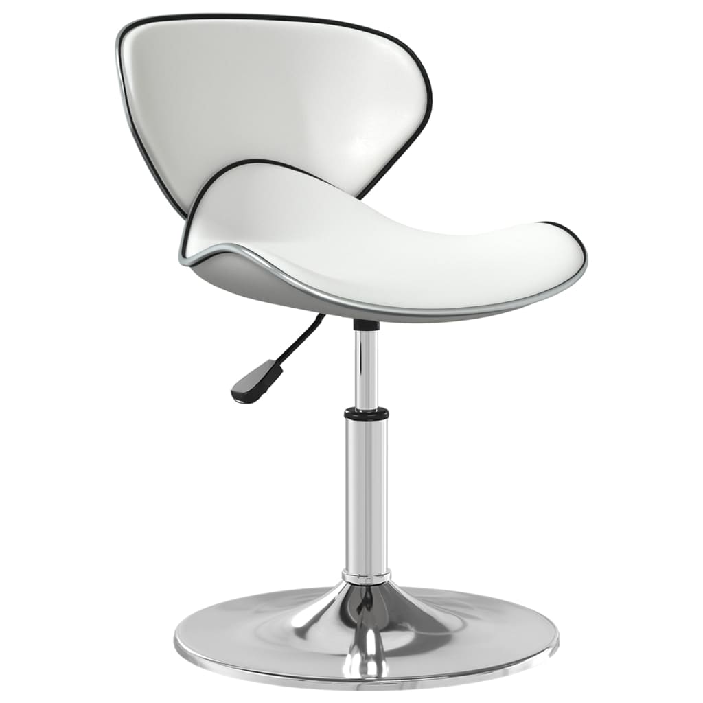 vidaXL Barhocker Weiß Kunstleder