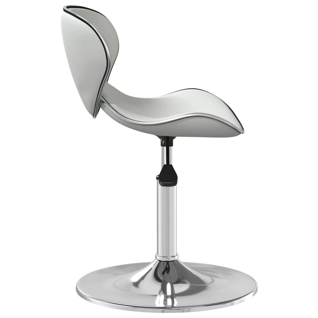 vidaXL Barhocker Weiß Kunstleder