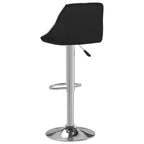 vidaXL Barhocker 2 Stk. Weiß und Schwarz Kunstleder