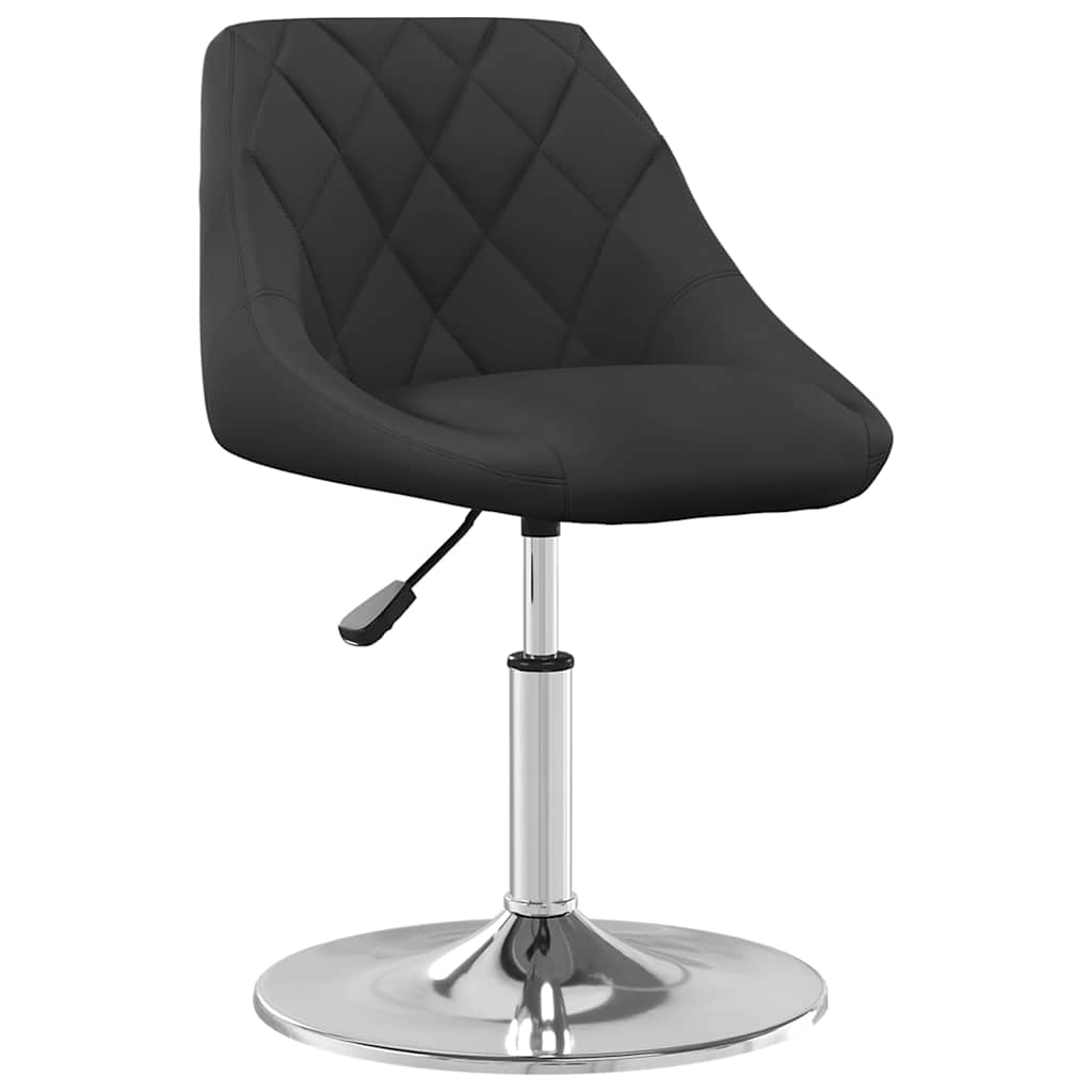 vidaXL Esszimmerstühle 2 Stk. Drehbar Schwarz Samt