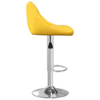 vidaXL Barhocker 2 Stk. Senfgelb Samt