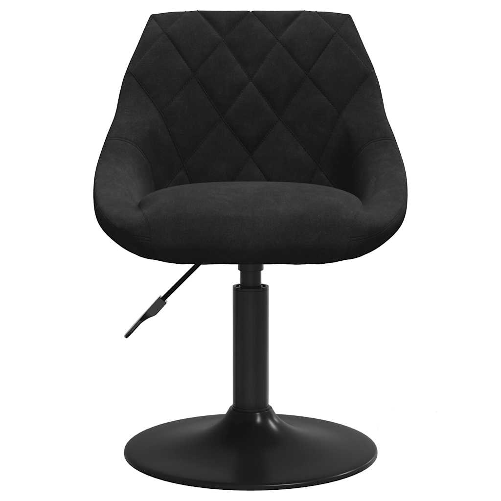 vidaXL Barhocker Schwarzer Samt