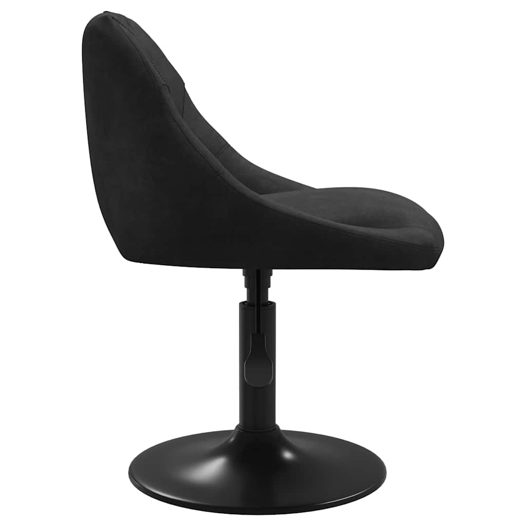 vidaXL Barhocker Schwarzer Samt